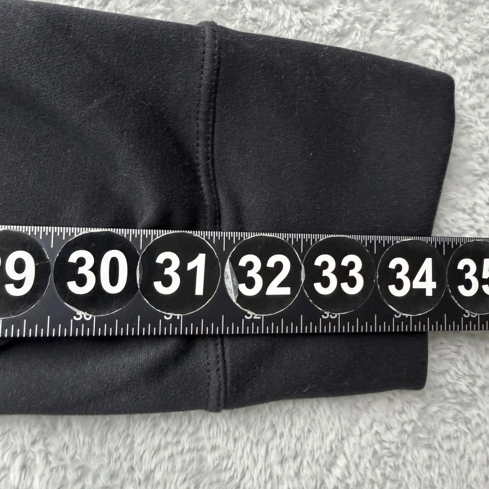 North Face Jacket Mens Small Kilowatt‎ Gray Black Full Zip Softshell Hooded